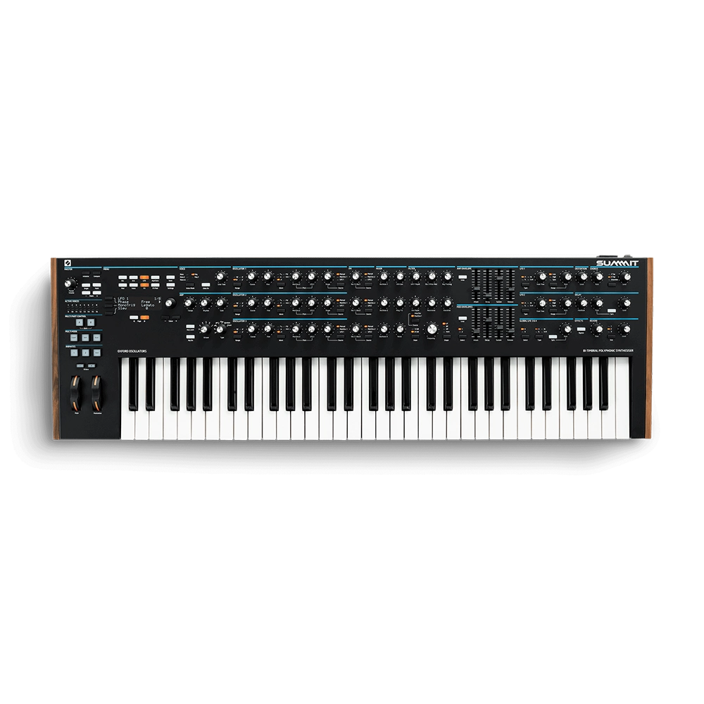 Novation Summit Polyphonic Synthesizer view 1